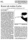 Inside Out - TiG 7 | "Kunst als wahre Liebe" | Mannheimer Morgen 16.07.2002