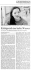 Porträt | "Erfolgreich ins kalte Wasser" | Mannheimer Morgen 04.2002